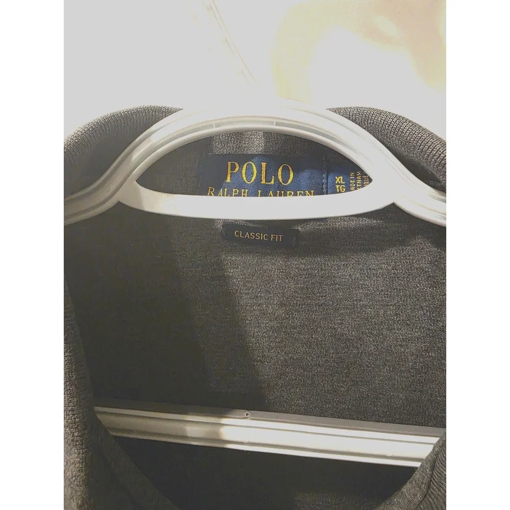 Polo Ralph Lauren Gray Polo SZ XL #2